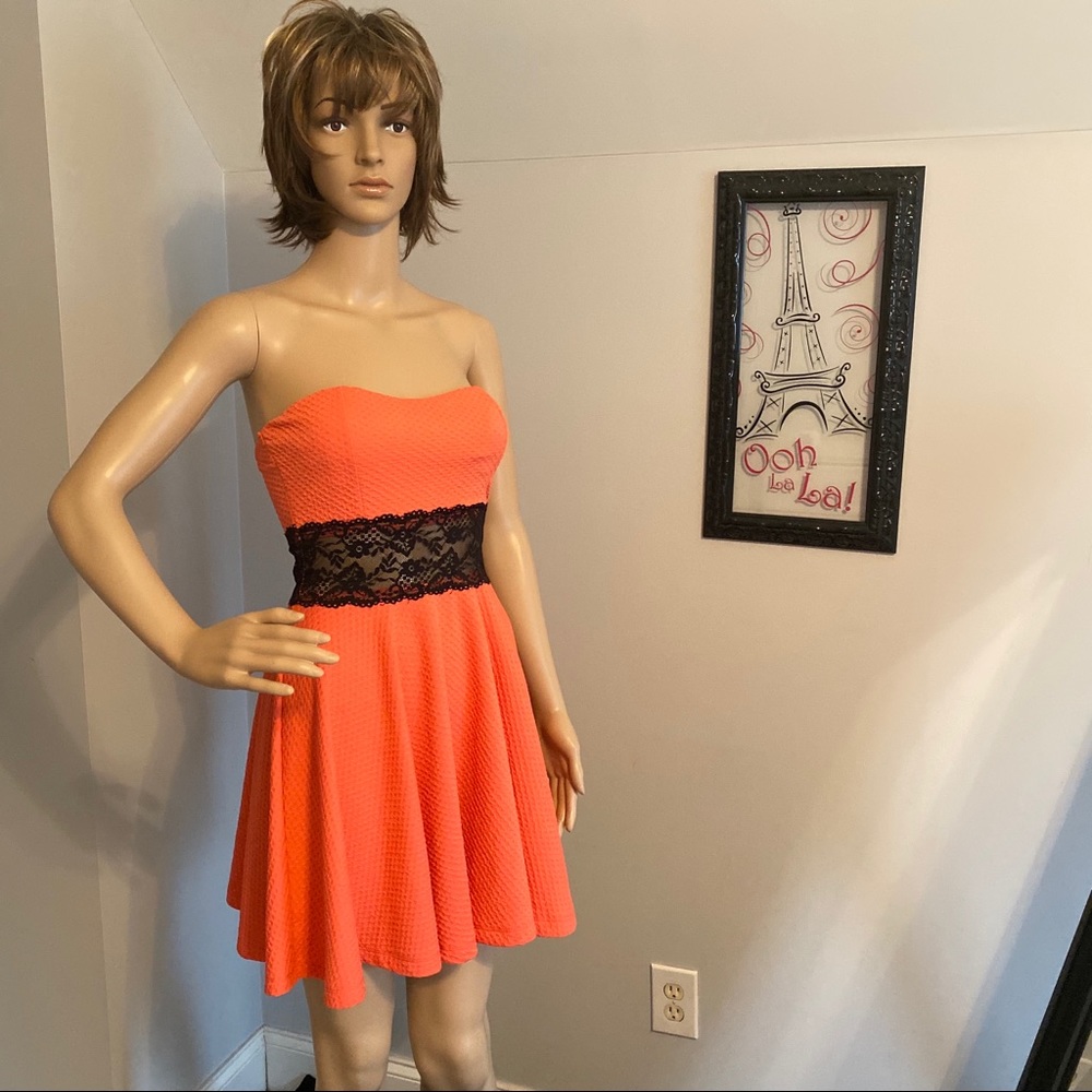 Strapless Dress by Wild Daisy